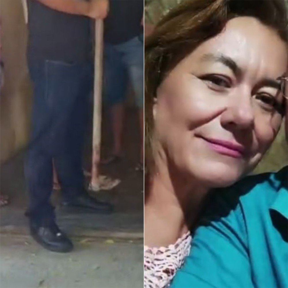 Após discussão sogro mata nora com golpes de enxada