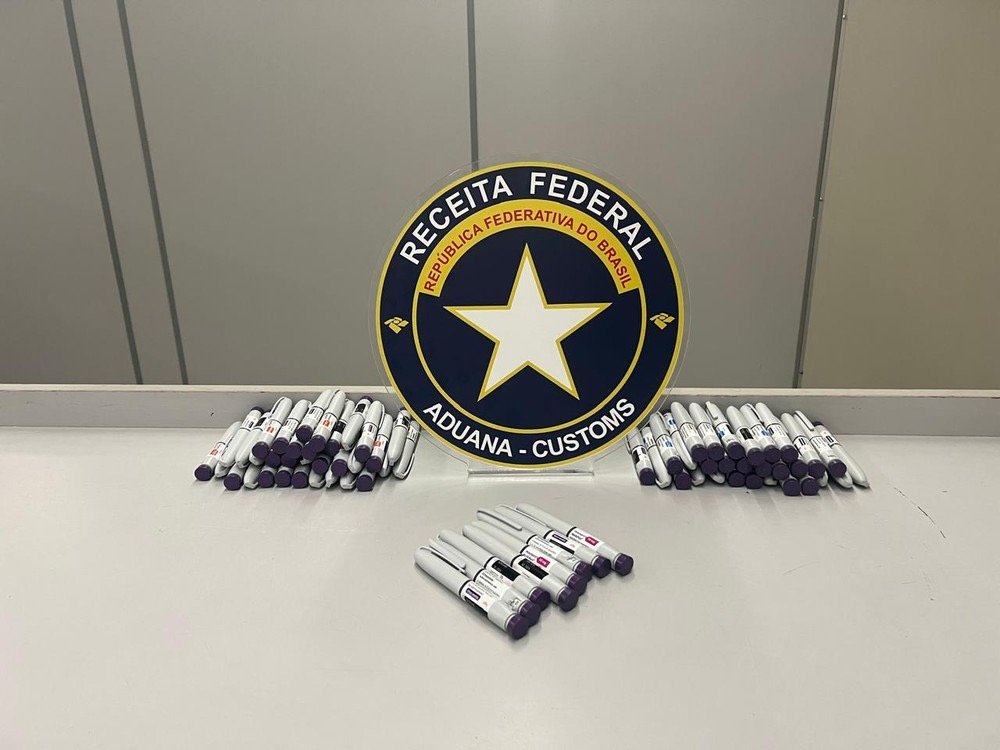 Casal é flagrado com 70 ‘canetas emagrecedoras’ proibidas no Aeroporto de Natal