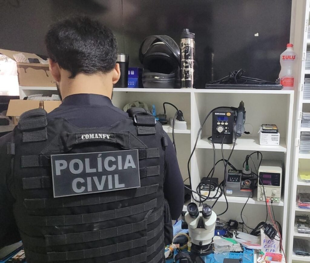 Técnico em celulares é preso em Caicó com mais de 200 mil arquivos de abuso sexual