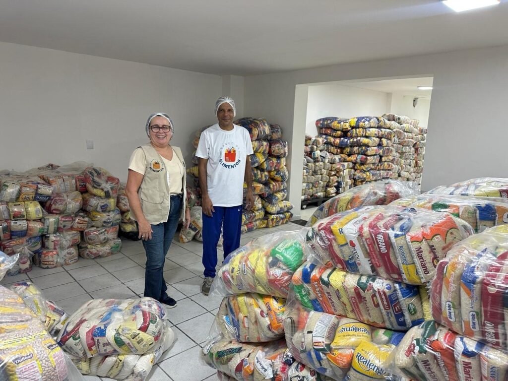 São João de Natal arrecada 12 toneladas de alimentos