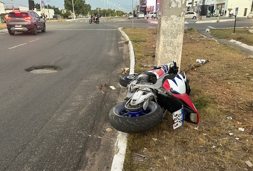 Motociclista morre ao tentar fugir da PRF em Mossoró