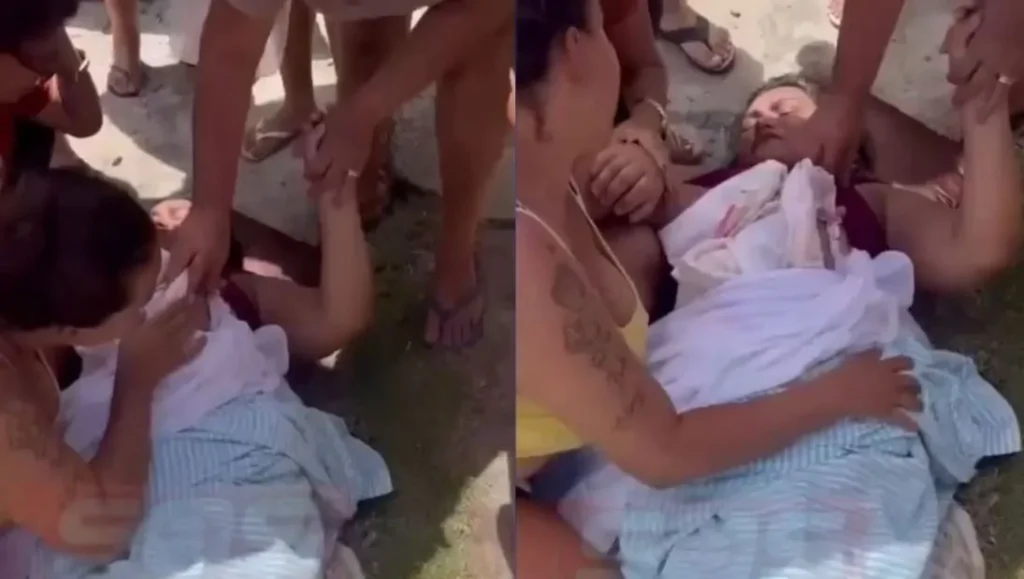 Mulher dá à luz na rua em Parnamirim com ajuda de vizinhos e moradores