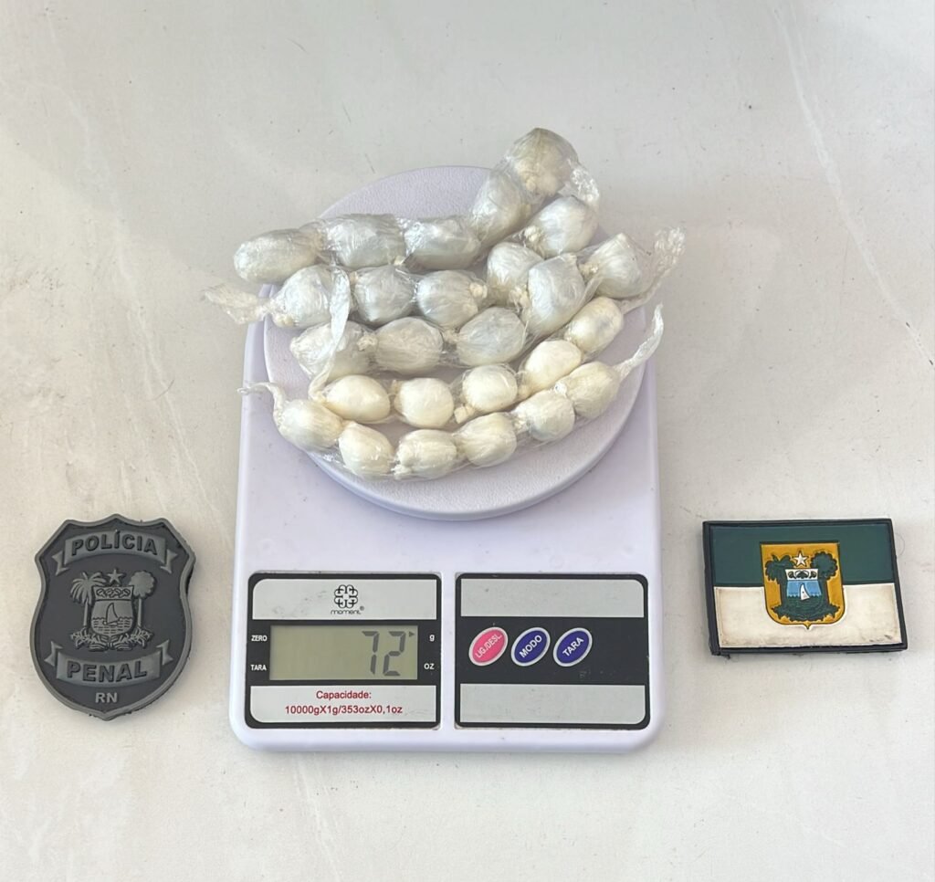 Visitante é flagrada com drogas ao tentar entrar na Penitenciária de Alcaçuz