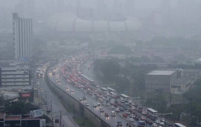 Inmet emite alerta de chuvas intensas para todo o Rio Grande do Norte até sábado