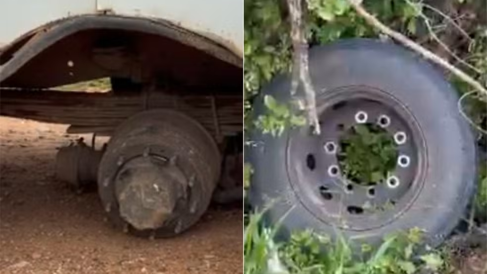 Mulher morre após pneu de ônibus atingir moto na RN-016 em Assú