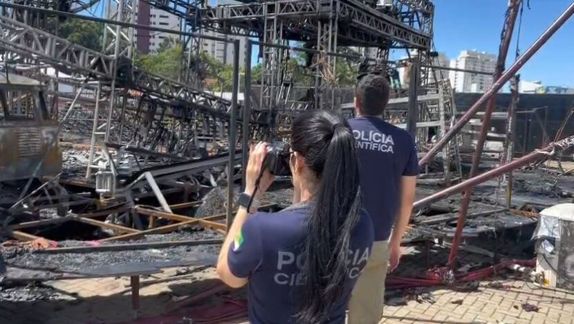 Perícia investiga causas de incêndio no Circo do Tirullipa em Natal