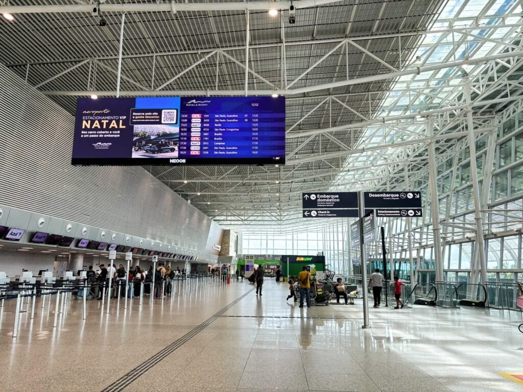 Aeroporto de Natal registra maior movimento da história em um primeiro semestre